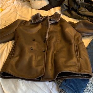A brown Designer jacket